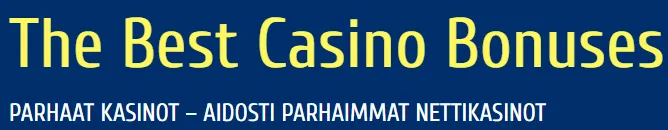 Сasinobonuses.fi - Kasinobonukset – The Best Online Casino Bonuses for Finnish Players logo