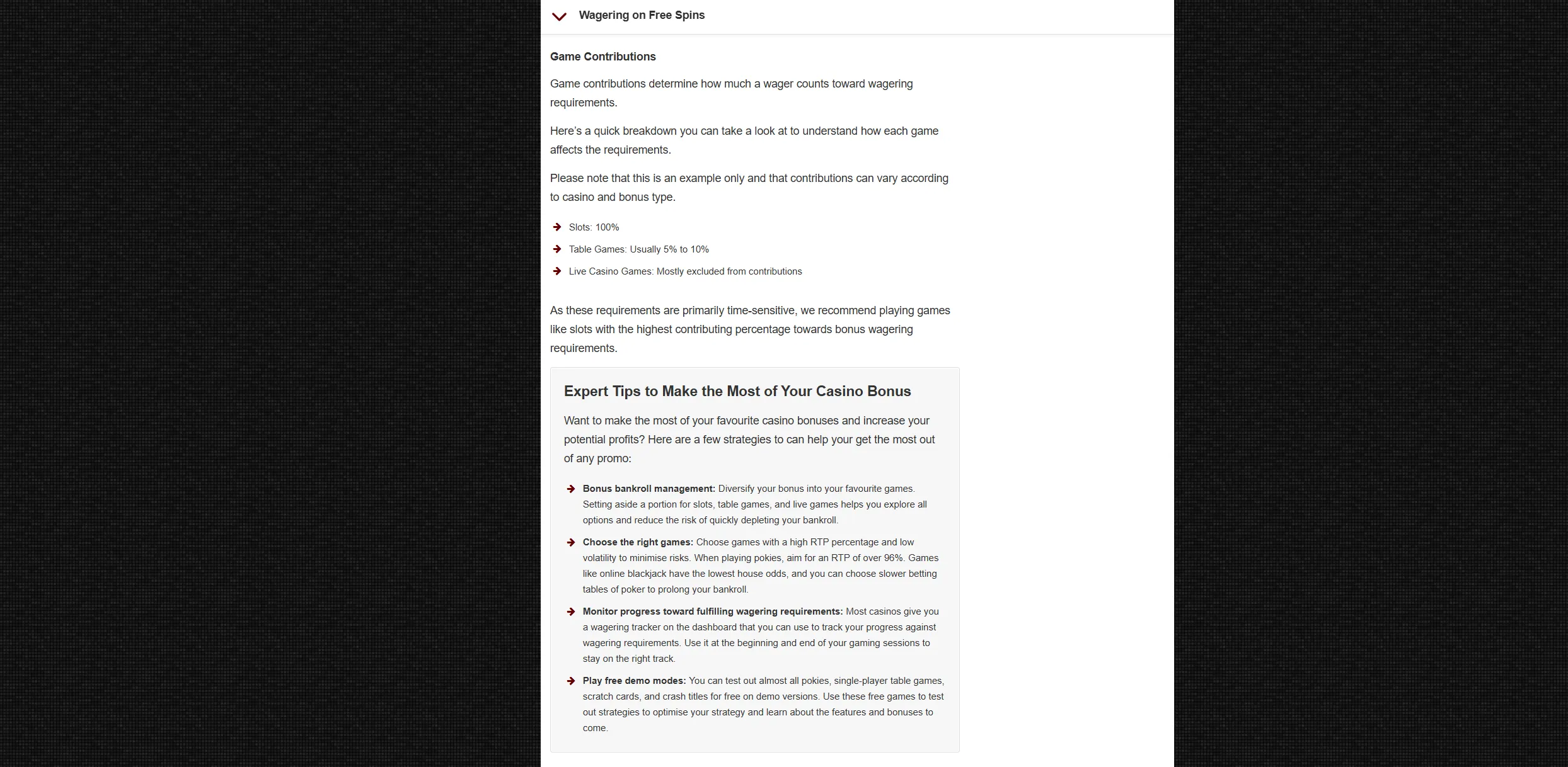 Screenshot of Cardplayer.com – Best Casino Bonus Australia – Top Casino Bonuses in AU