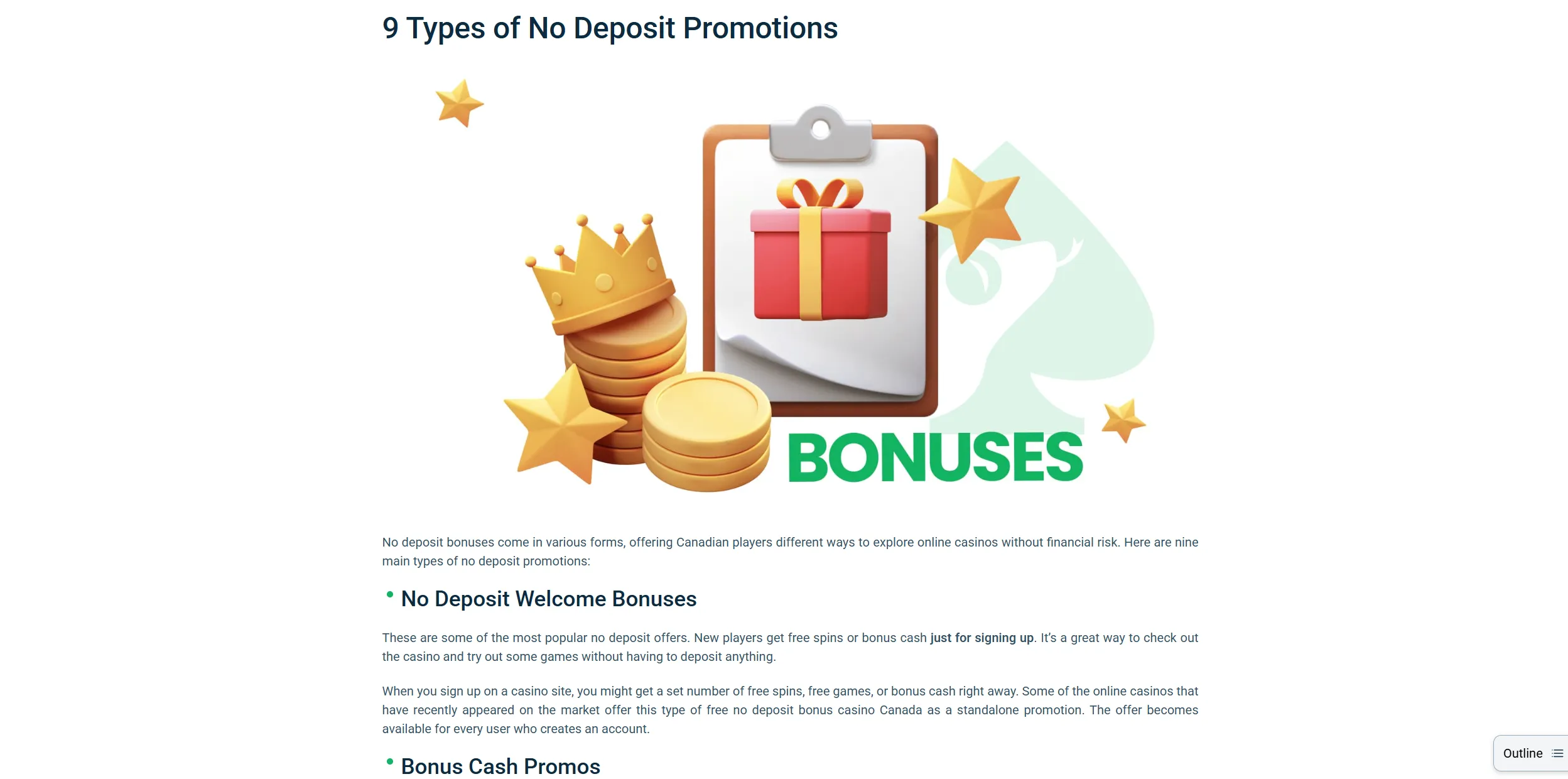 Screenshot of Gamblizard.ca - No Deposit Bonus Casino Canada - Win Real Money